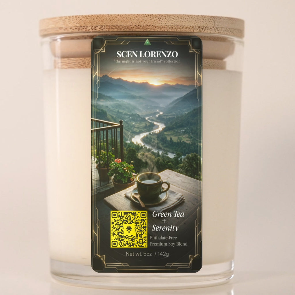 Green Tea + Serenity | 5oz Candle