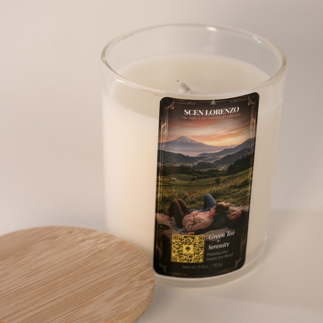 Green Tea + Serenity | 5oz Candle