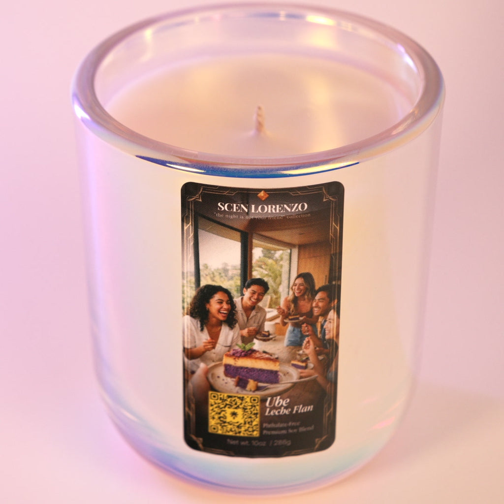 Ube Leche Flan Scented Candle 10 oz