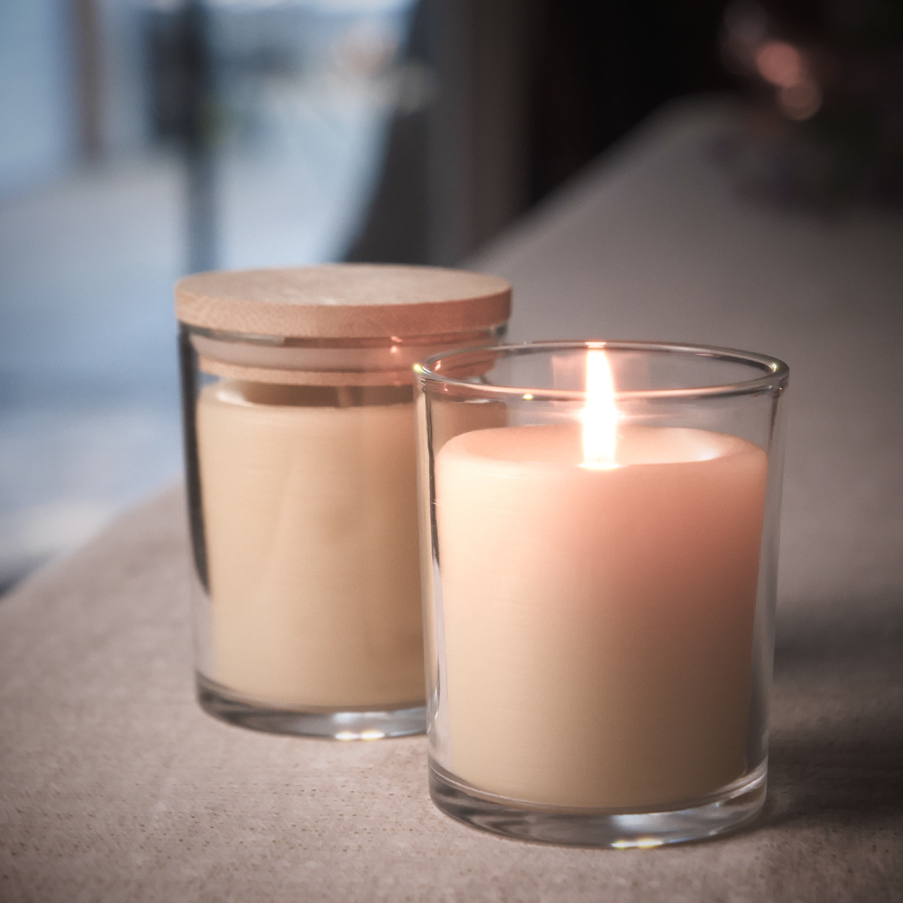 Visions | Unscented Beeswax Candle