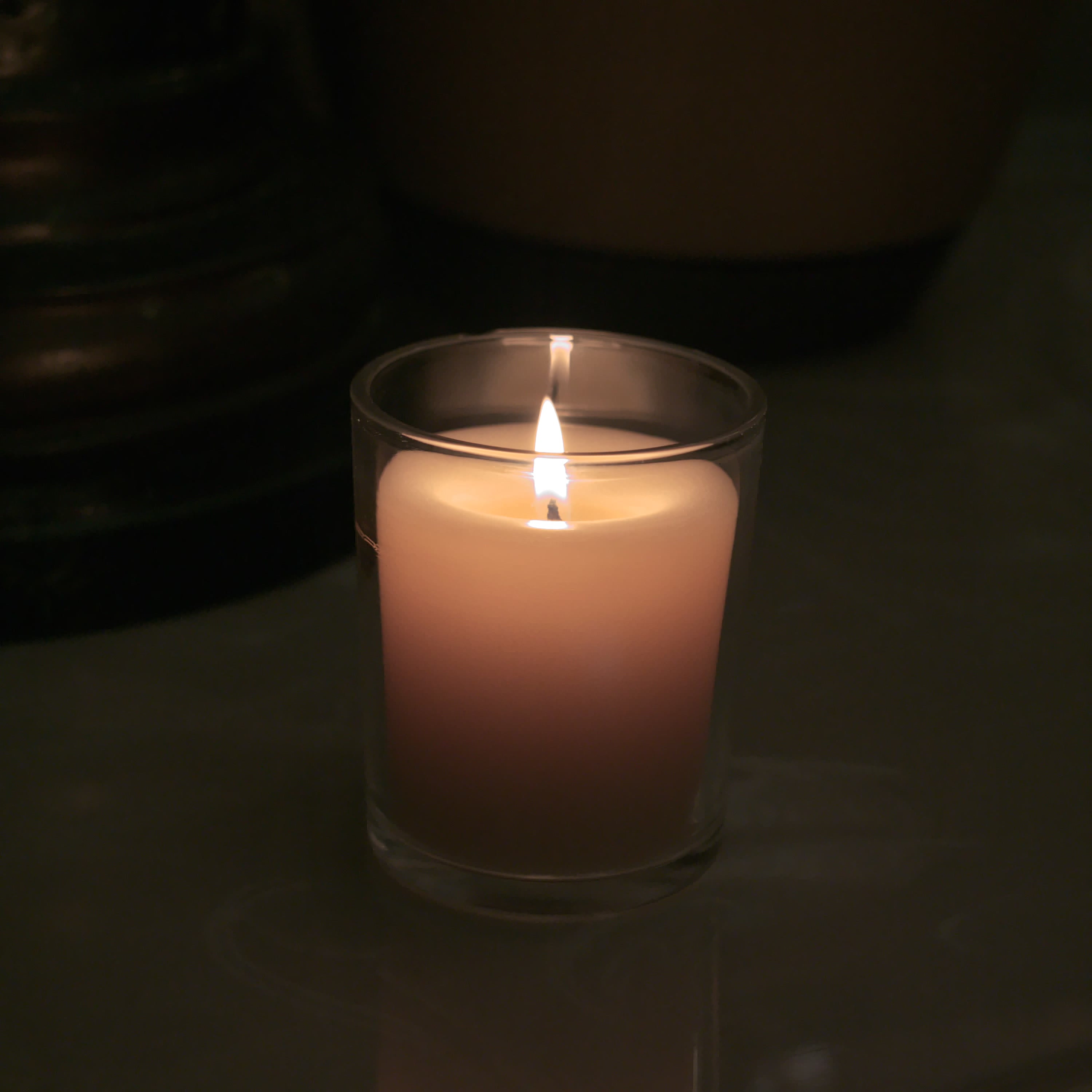 Visions | Unscented Beeswax Candle