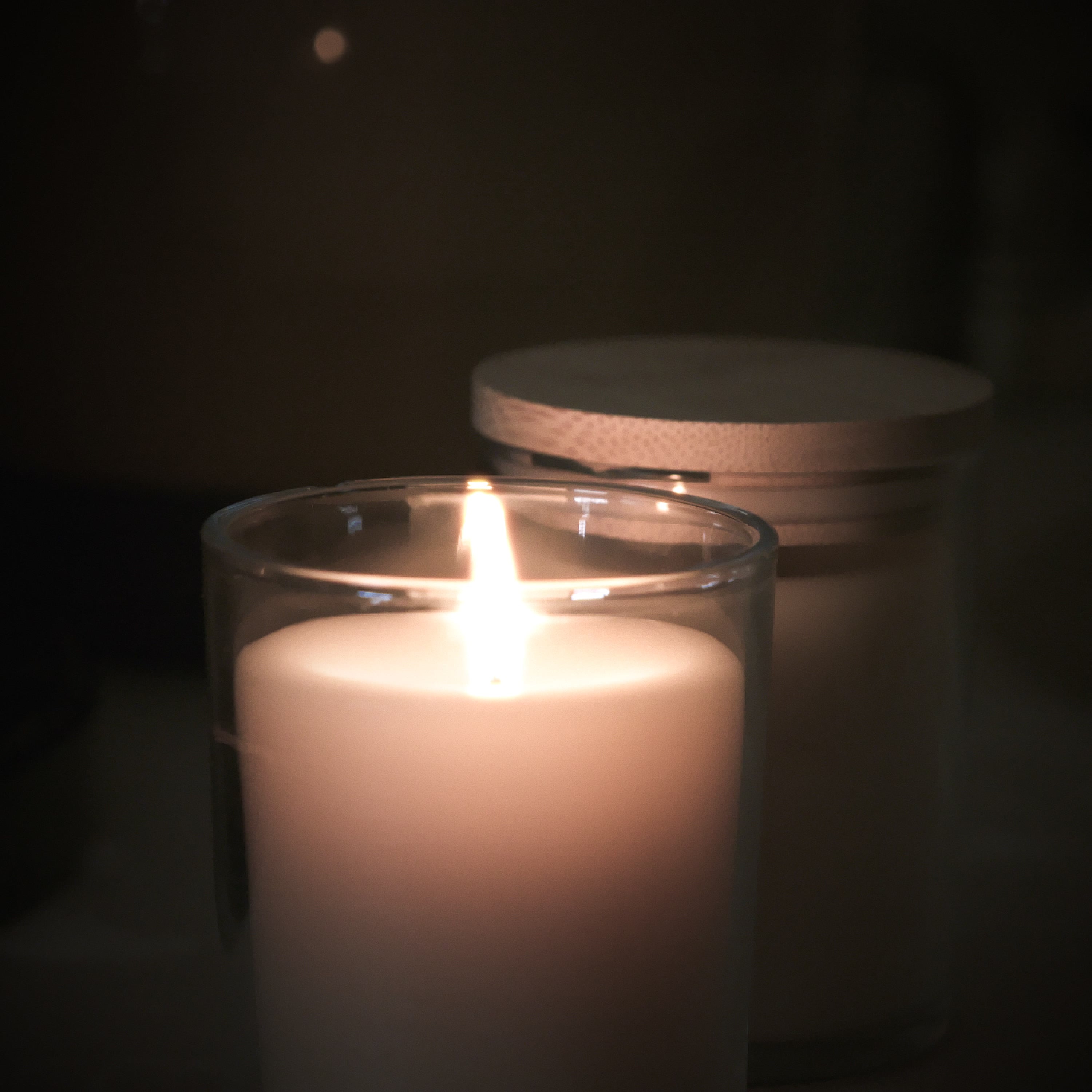 Visions | Unscented Beeswax Candle