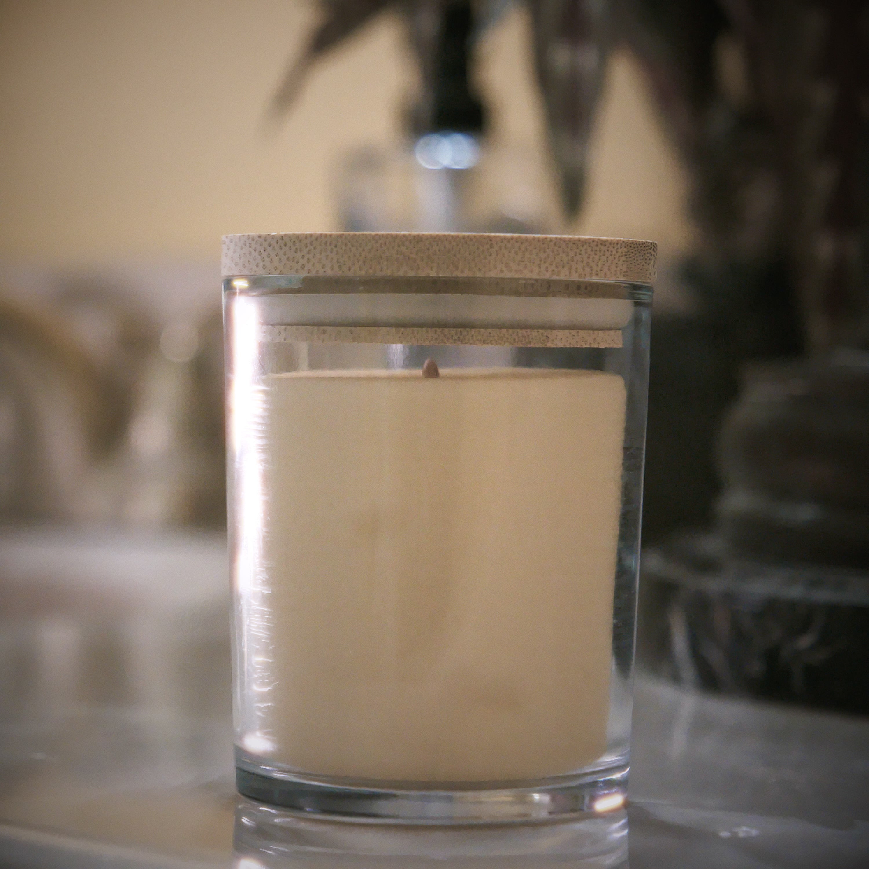 Visions | Unscented Beeswax Candle