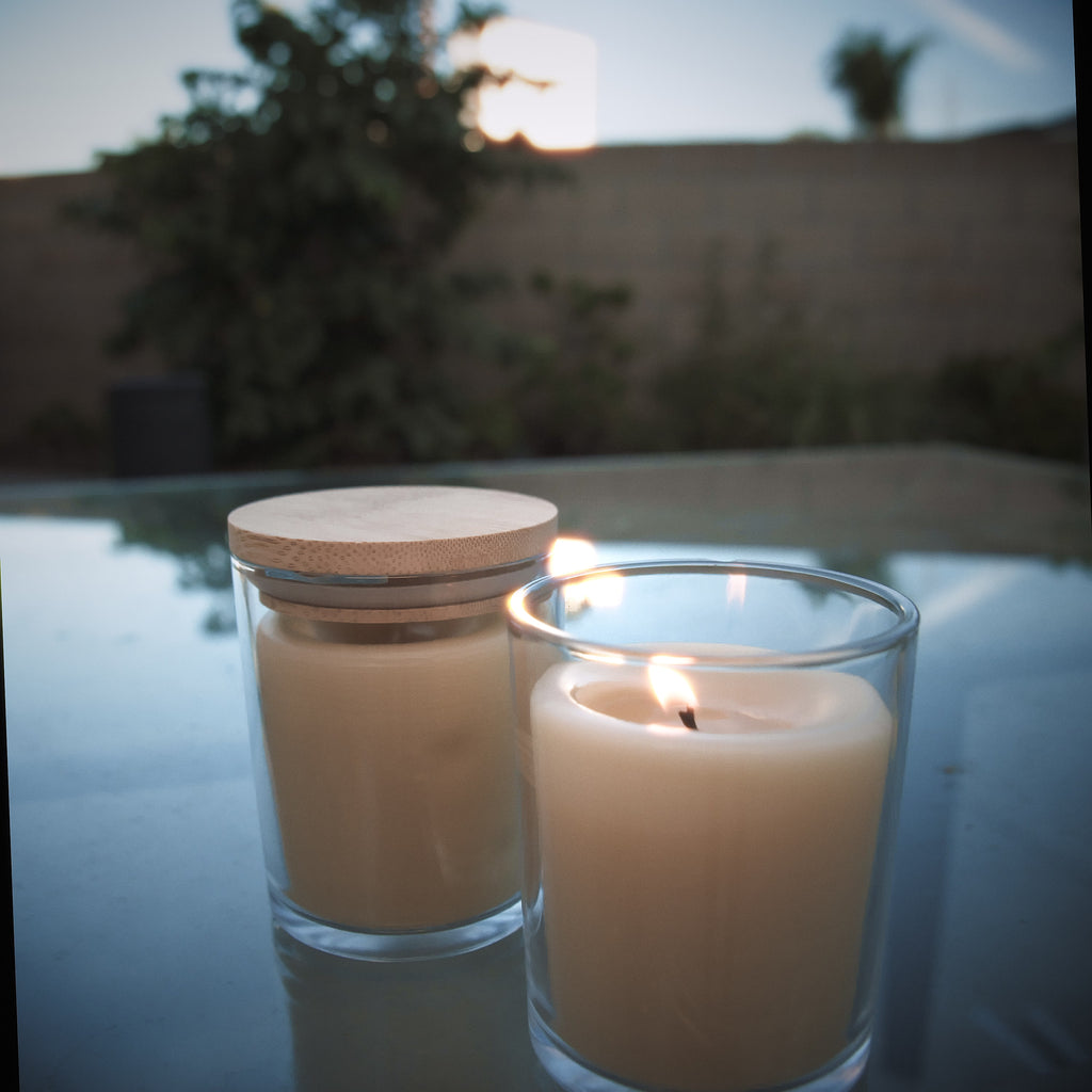 Visions | Unscented Beeswax Candle