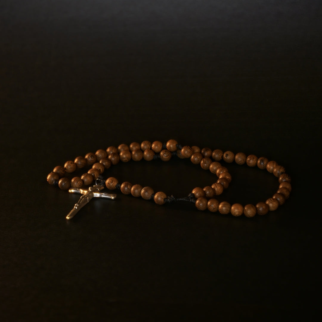 Handcrafted Wooden Rosary